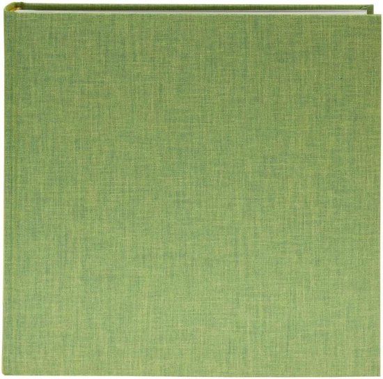 Goldbuch Summertime Trend fotoalbum - 25x25 cm - 60 pagina's - Linnen - Lichtgroen