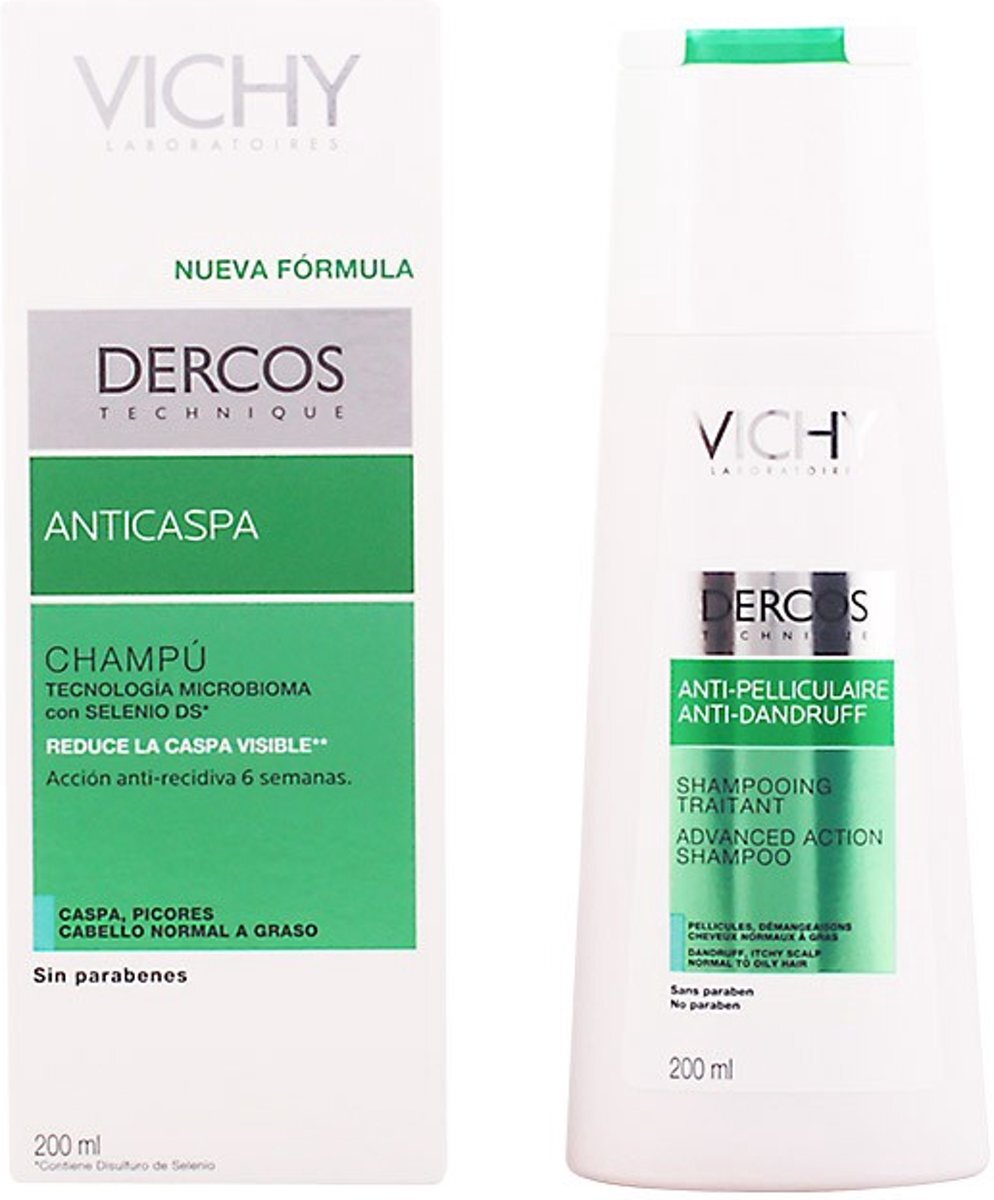 Vichy Dercos Shampoo Anti-Roos Vet Haar