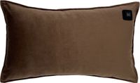 Warmpi Warmtekussen Fluweel Bruin – 50x30 cm – Elektrisch Verwarmd Ergonomisch Kussen – Inclusief 10.000 mAh Powerbank