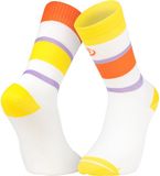 BV Sport Hoge sokken Light Run Oranje Gestreept Unisex Hardlopen Vocht absorberend 1 stuk(s)