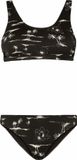 Protest Jill bikini dames - maat XL - Gebloemd - True Black