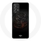 Maniacase Hoesje voor Samsung Galaxy A52 Cobra Kai Logo Series Poster