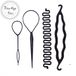 New Age Devi Haarstyling Tool Haar Opsteken Vlecht Hulpstuk Zwart