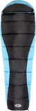NILS CAMP NC2012 Slaapzak Mummy model Zwart/Blauw