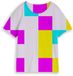 Tom Tailor - Oversized T-shirt met print op de rug - Maat 92/98 - cool lilac