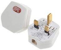 RS PRO Netwerk, stekker, UK, 2P+E, 250 V ac/13A, verpakking van 5 stuks