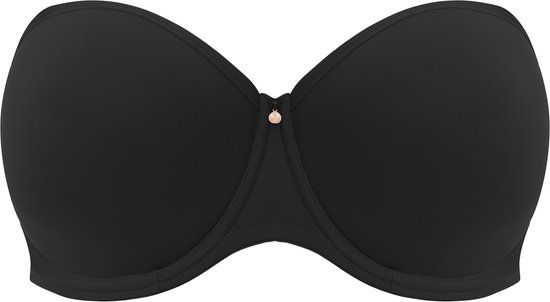 Elomi SMOOTH - Strapless & Multiway Bra - Black - Size 90I