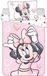 Disney Minnie Mouse BABY / Peuter dekbedovertrek Blush Pink - 135 x 100 + 40 x 60 cm - Katoen