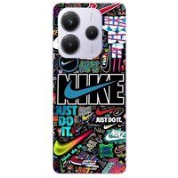 Maniacase Beschermhoes Xiaomi Redmi Note 14 5G nike air coloré stijl gewoon doen pikachu goku