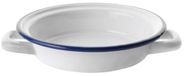 Levitantes Geëmailleerde eierschaal 14 cm, wit