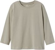 NAME IT T-shirt à manches longues pour garçon - Coton - Taille 80 - Beige