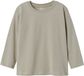NAME IT T-shirt à manches longues pour garçon - Coton - Taille 80 - Beige