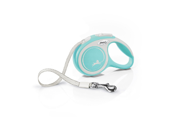 Flexi New Comfort XS Tape - Lichtblauw - 3 m - 8 kg