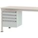 Manuflex ZB4813.7035 Boîtier sous-encastré stationnaire, utilisation 500 mm avec 4 tiroirs. Pour table profondeur 1000 mm