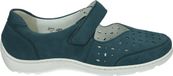 Waldlaufer 496325-Henni Bleu Nubuck Baskets basses Femme H