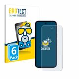 BROTECT - Screenprotector voor Google Pixel 9a - Folie Beschermfolie matte 6 Stuks
