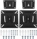 Dailygoody - Support mural pour moniteur - Noir