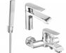 Mexen Pecos R72 set de bain, chrome