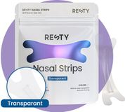 Resty Transparante Neusstrips - Extra Sterke Hechting - Voor Snurken, Sport & Slaap - 36 Stuks