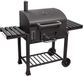 XXL Grill au charbon de bois Chariot de grill Fumoir