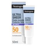 Neutrogena Ultra Sheer Age Shield SPF50 FLUID 50 ml