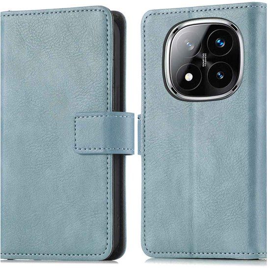 imoshion Luxe Bookcase - Geschikt voor Xiaomi Redmi Note 14 Pro (4G) - Lichtblauw