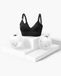 M5 Smart Bra Lot : Pompe à lait intelligente M5 double et soutien-gorge d'allaitement (YN21) - Gris plume / Noir / 3XL