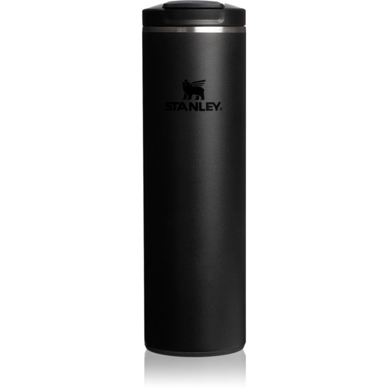 Stanley 1913 Transit Flip Top mok 0,35 l – houdt 4 uur warm – 6 uur koud – vaatwasmachinebestendig – lekvrij – autobekerhouder compatibel – geïsoleerde koffiebeker – zwart 2.0