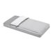 Cambrass 46945 Babymatras Grijs 120x60x3 cm Katoen/Polyester