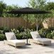 Maison Exclusive Parasol rectangulaire, 3 x 3 mètre, polyester, anthracite
