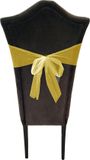 PartyDeco Tule stof op rol - 2x - geel - 30cm x 9meter - Organza/mesh decoratie stoffen