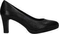 Tamaris leren dames pumps zwart - Maat 38