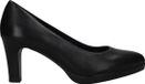 Tamaris leren dames pumps zwart - Maat 38