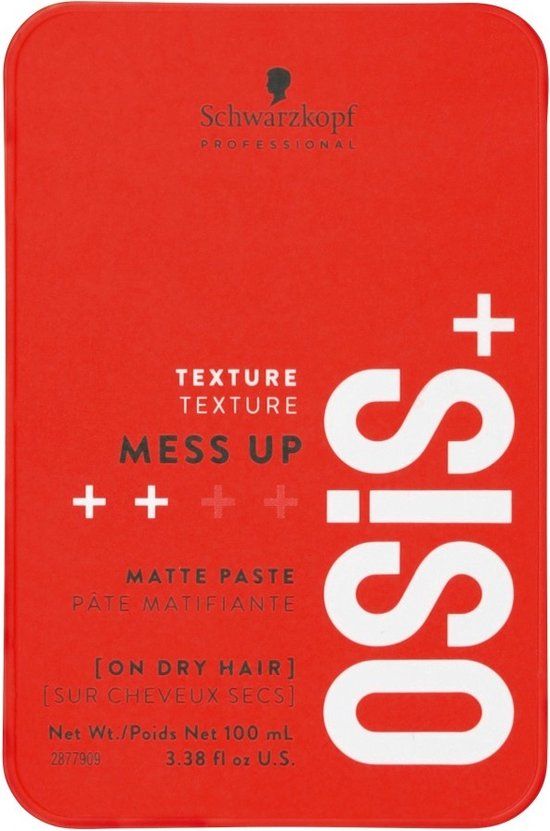 Schwarzkopf Professional OSiS+ Mess Up Matte Paste 100 ml