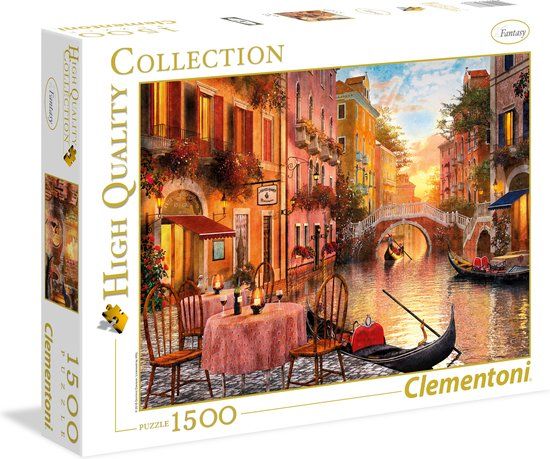 Clementoni - Puzzle 1500 Pieces - Venice - Adult Puzzle