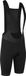 GripGrab AquaRepel Automne Hiver Cuissard de cyclisme en softshell Short de cyclisme thermique hydrofuge avec rembourrage de siège et bretelles - Noir - Hommes - Taille L
