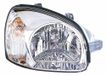 TarosTrade 37-0570-R-16692 elektrische koplamp zonder motor rechts