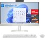 HP 27-cr0005ss Computer 68,6 cm (27 inch), Full HD, met camera, draadloos toetsenbord en muis (AMD Ryzen 7 7730U, 16 GB RAM, 1 TB SSD, AMD Radeon Graphics, Windows 11) wit, Spaans QWERTY-toetsenbord