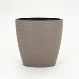 VITA bloempot Sahara Dunes elipse 60 taupe