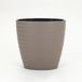 VITA bloempot Sahara Dunes elipse 60 taupe