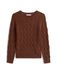 TOMMY HILFIGER Pull marron