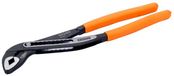 Bahco Pince réglable à bec replié avec poignées en PVC 200 mm orange
