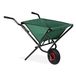 Mormark TROLLYFOLD Opvouwbare, lichte tuinschep, tuinschep met rubberen wielen en opbergzak voor gereedschap