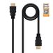 Nanocable Câble HDMI V2.0, 0.5m, Noir