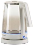 Livoo Elektrische waterkoker DOD216G - 1,7 L - Borosilicaatglas - Grijs