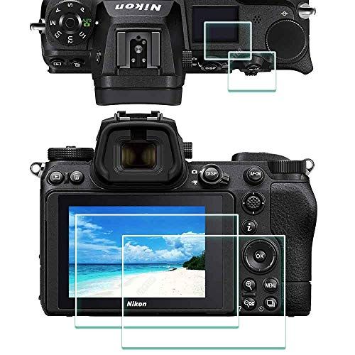 ULBTER Z 6 II Z 7 II Top + Screen Protector voor Nikon Z 7II/Z 6II Z7 II Z6 II Z6II Z7II [2+2Pack]