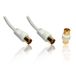 CDL Micro 2TV-10 10 m gouden tv coax antenne kabel