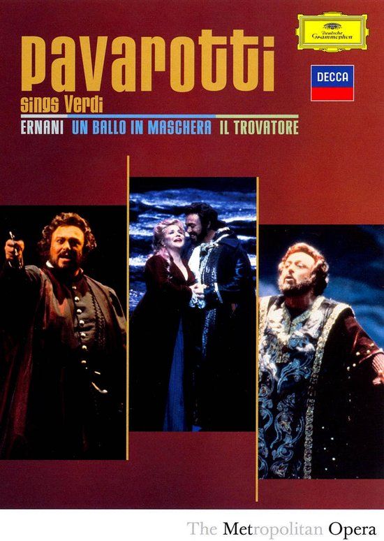PAVAROTTI:PAVAROTTI Deram Pavarotti Sings Verdi DVD