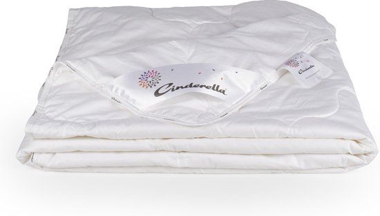 Cinderella Bamboo Zomer Dekbed - 260x220 cm - Wit