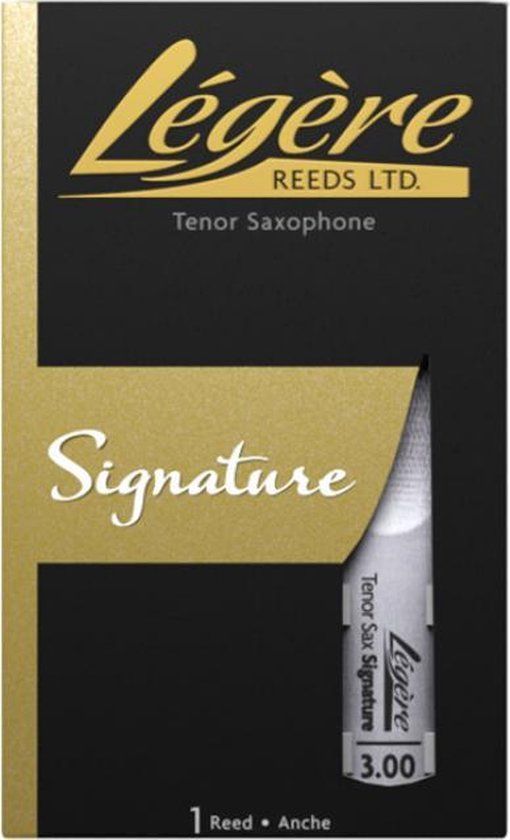 Legere Signature Tenor Saxophone Reed - Strength 3.25